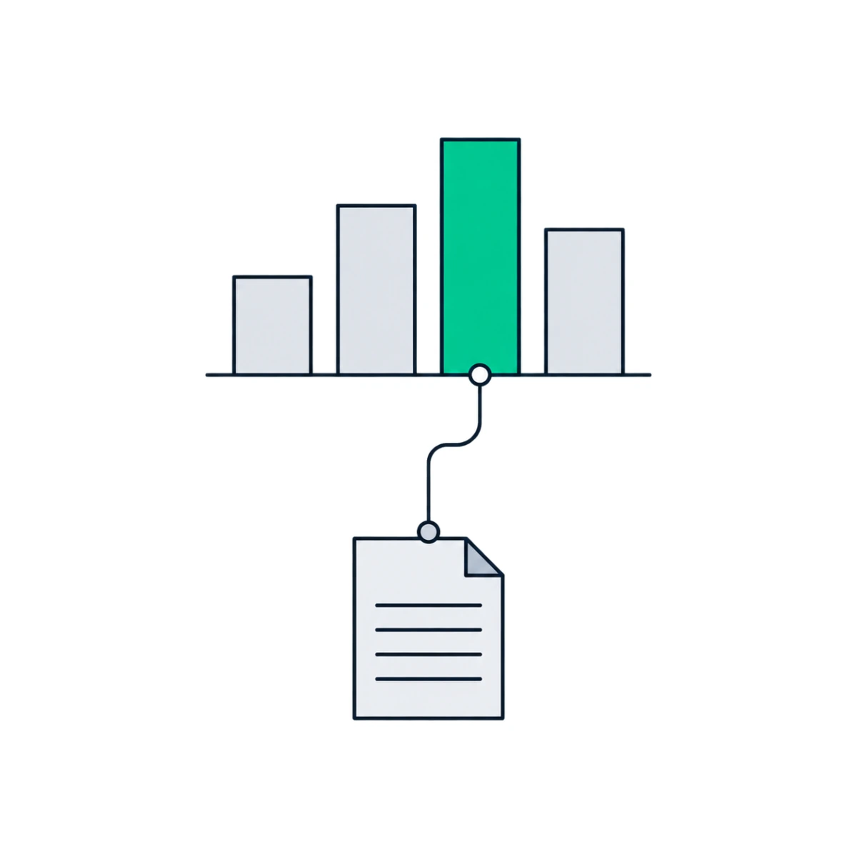 Chart bar traced back to its source document