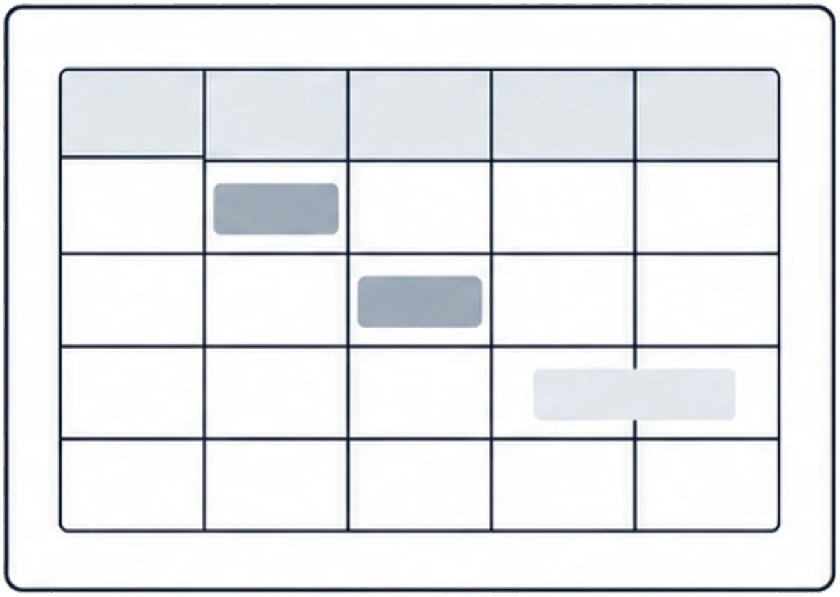 Campaign calendar
