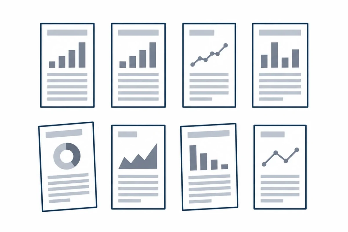 Recurring reports drifting in format and quality from one version to the next